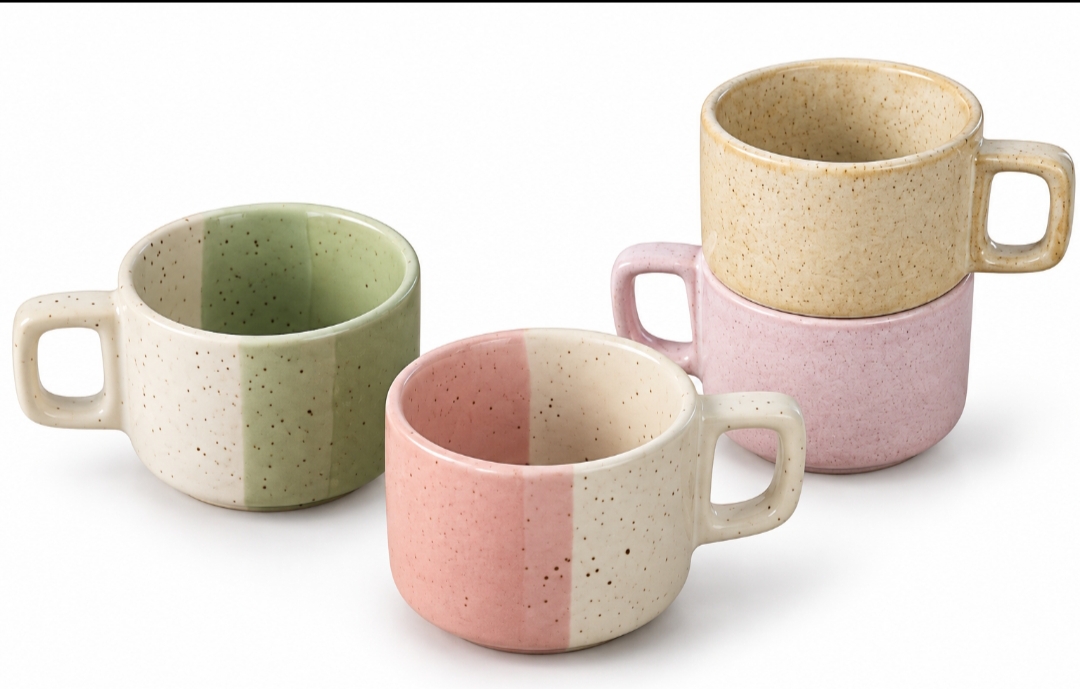 90 ML Ceramic Hotel Tea Cup - Small Coffee & Tea Cup