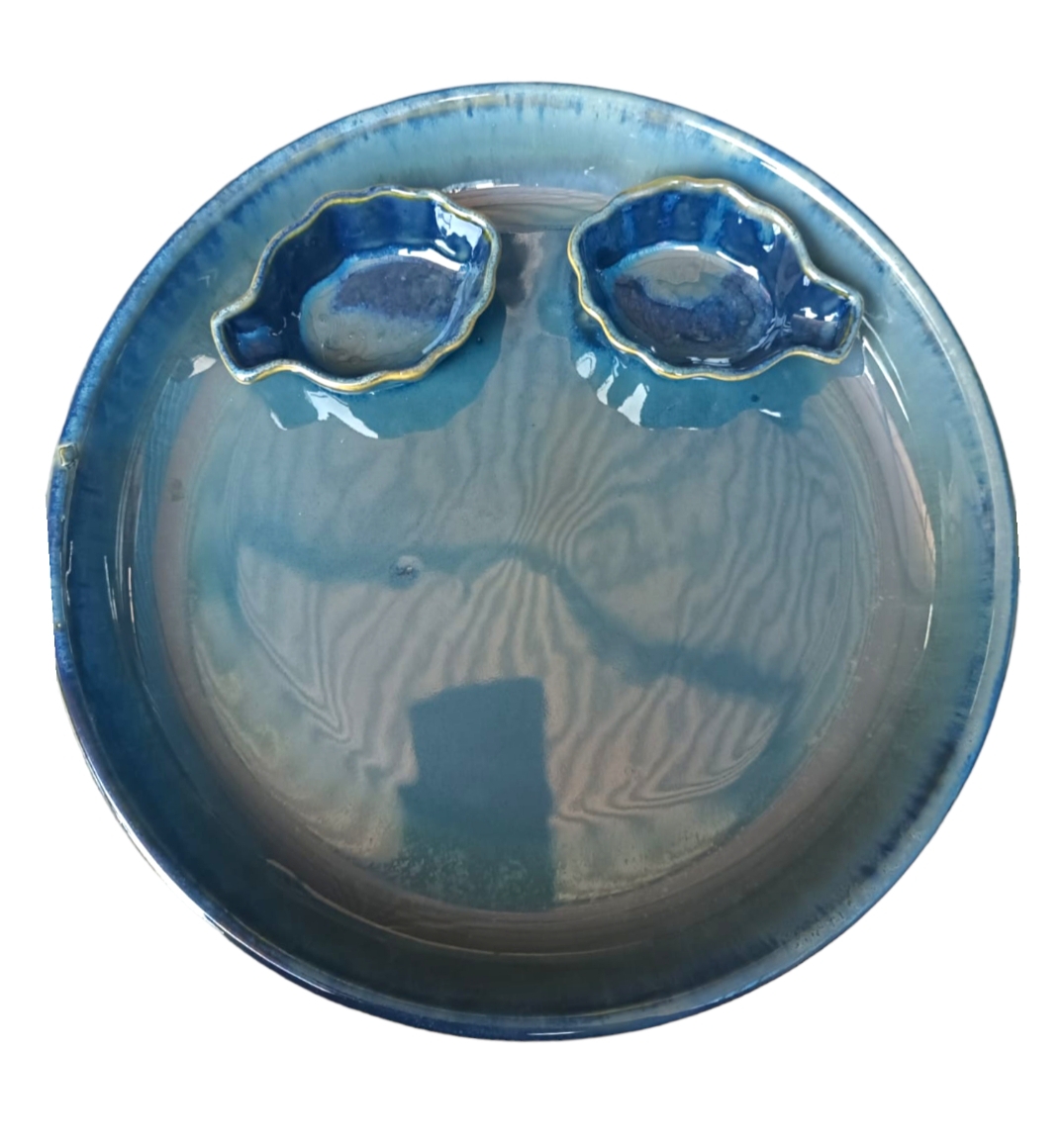 Ceramic Snack Plate