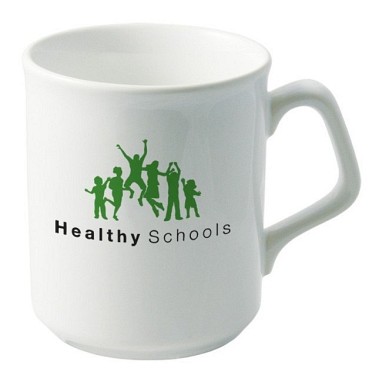 Coffee mug with logo